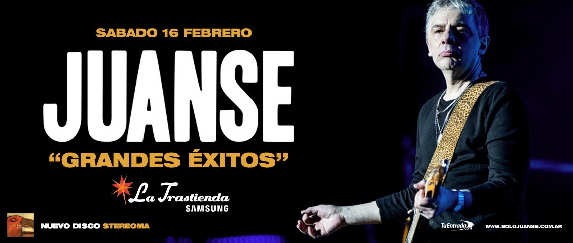 Juanse presenta su nuevo single "Dormiste sola", antes de su show en La Trastienda!