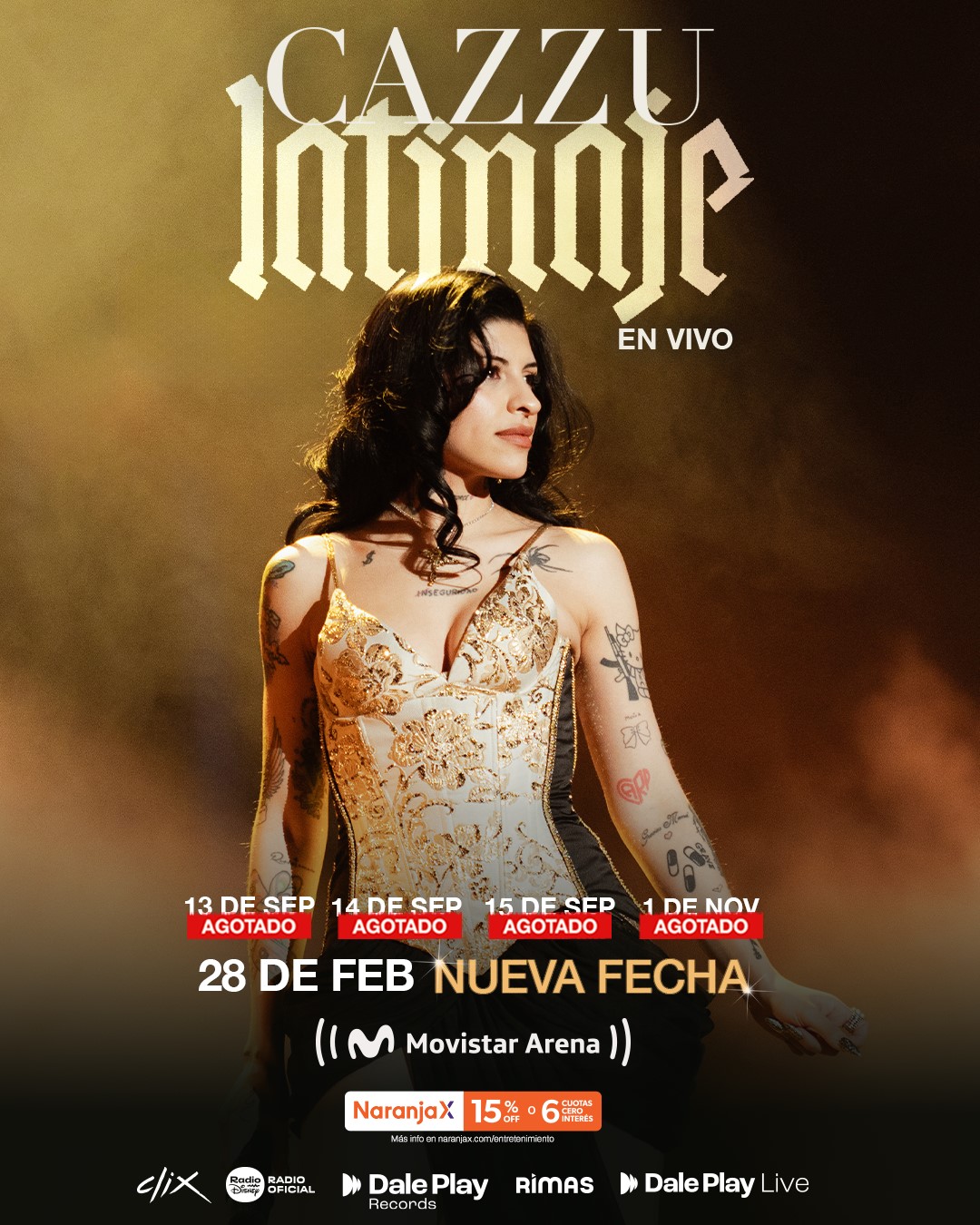 Cazzu: a un mes de la despedida de “Latinaje” en Buenos Aires