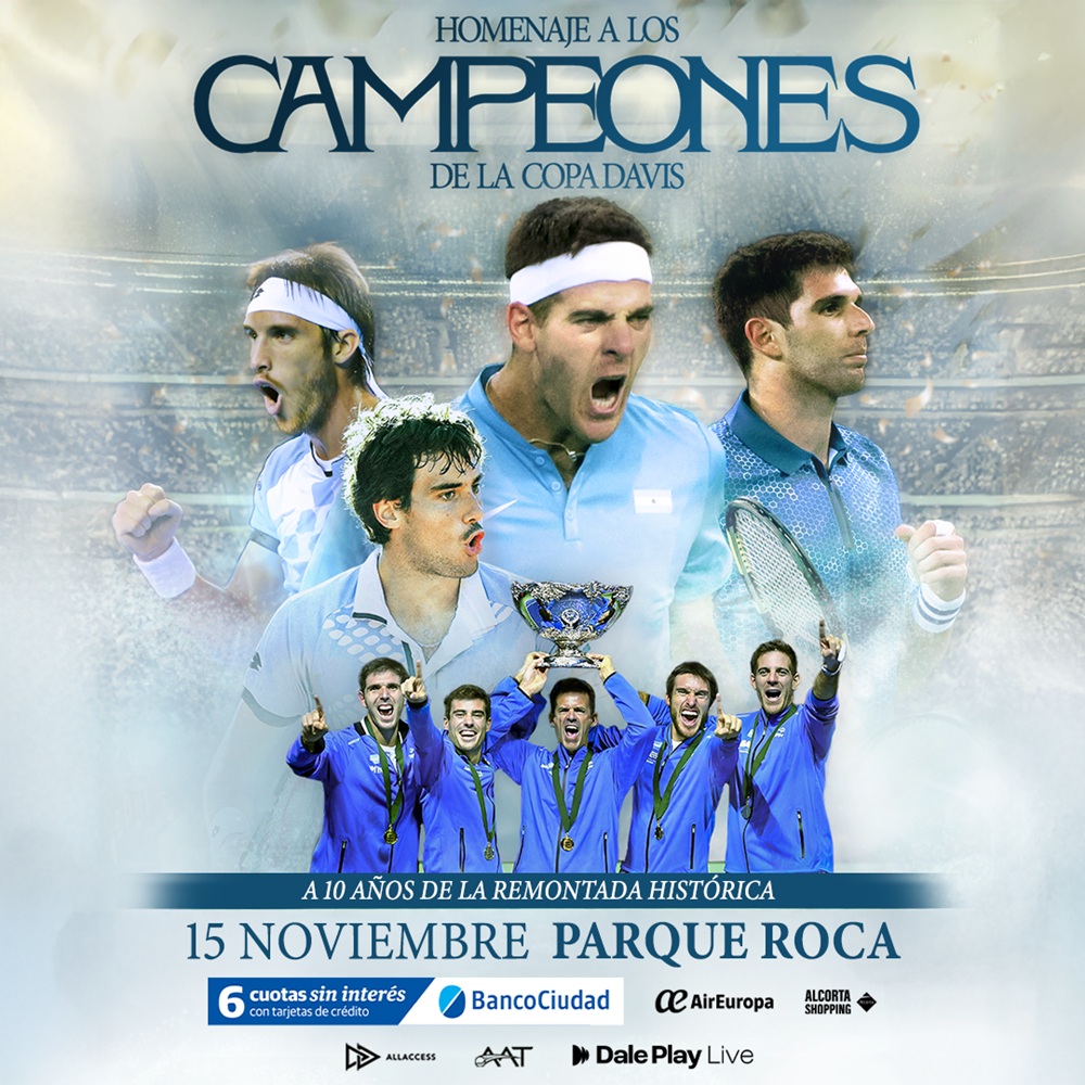A 10 años de la remontada histórica: el equipo argentino campeón de la Copa Davis vuelve a reunirse