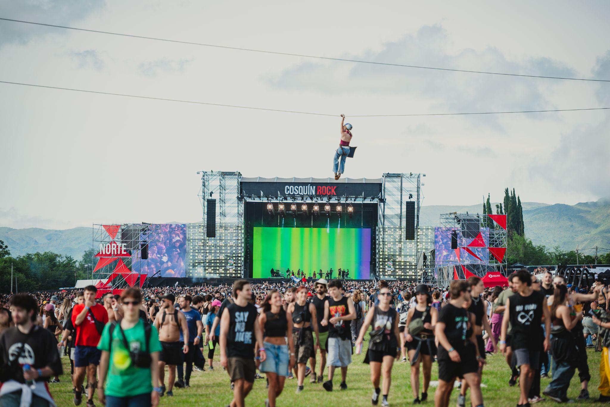 Ya están los horarios y escenarios del Cosquín Rock 2026