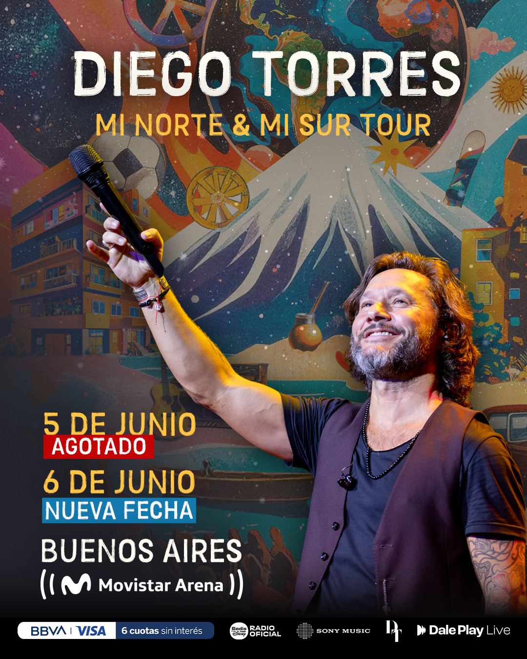 Diego Torres alcanza su décimo Movistar Arena