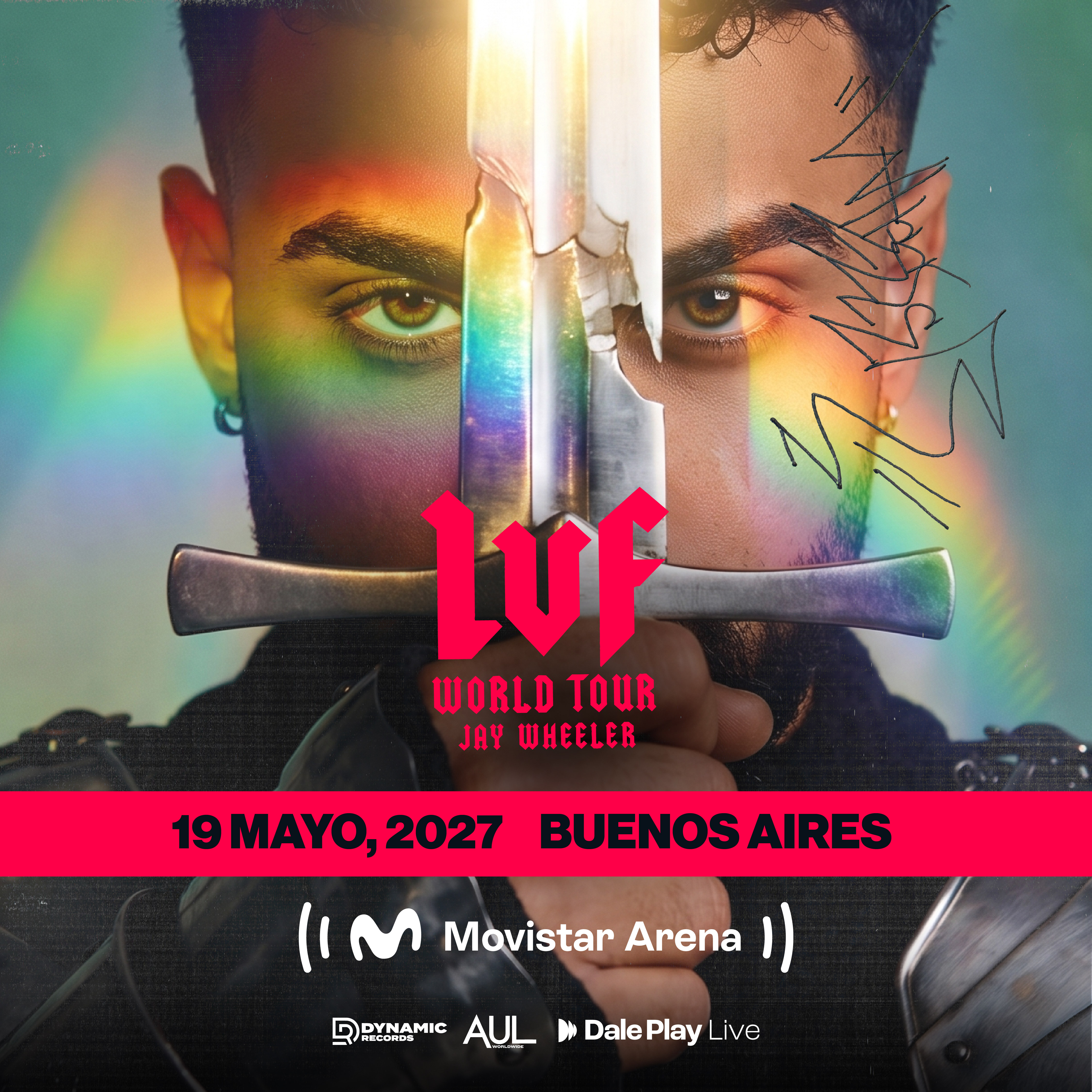 Jay Wheeler llega a Buenos Aires con "La Voz Favorita", su nueva gira mundial