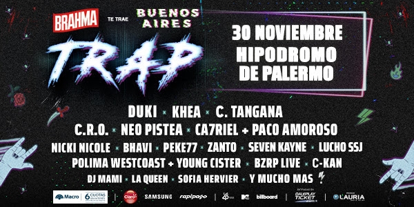 Buenos Aires Trap, segunda edición: se confirmaron los primeros artistas y comienza la venta de entradas!