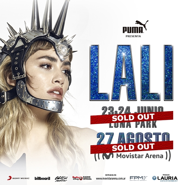 LALI: Sold Out! La diva pop vendió más de 30 mil entradas en su regreso a los escenarios