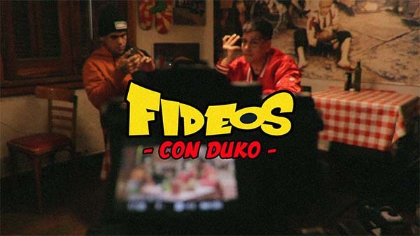 Buenos Aires Trap presenta &quot;Fideos Con Duko&quot;: 1er. capítulo DUKI recibe a Homer el Mero Mero.