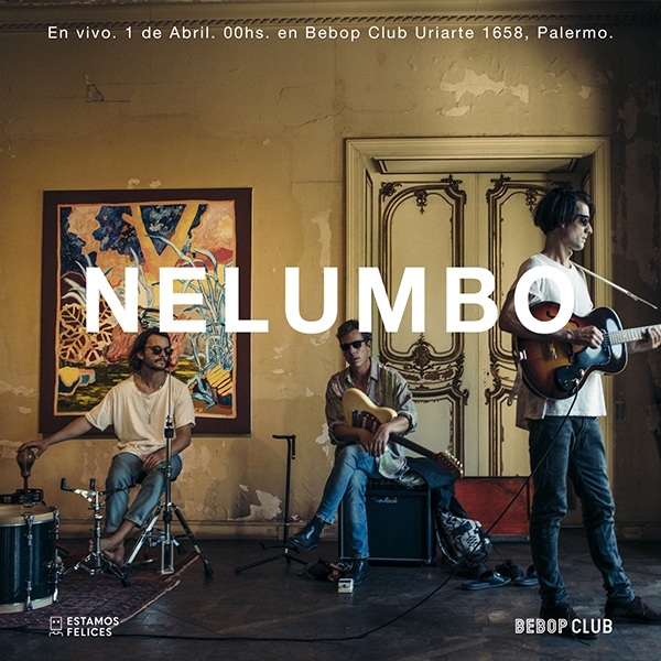 NELUMBO vuelve a los escenarios y presenta "The Crack Up Blues" - 1 de Abril, Bebop Club