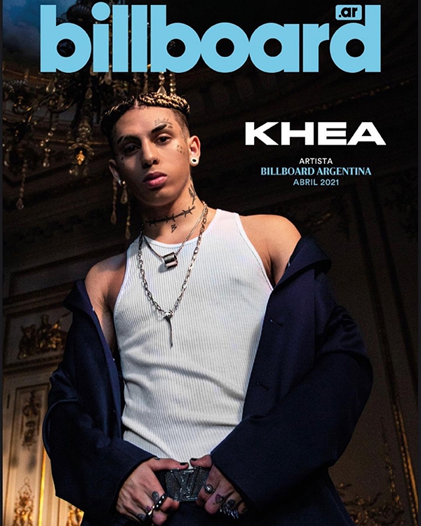 KHEA en la portada de BILLBOARD ARGENTINA