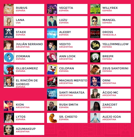 Ya llegan los youtubers más importantes del mundo al Club Media Fest